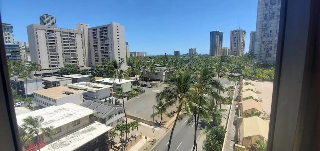 Aparthotel Waikiki Beach Modern Studio No Resort Fee Best Location Honolulu