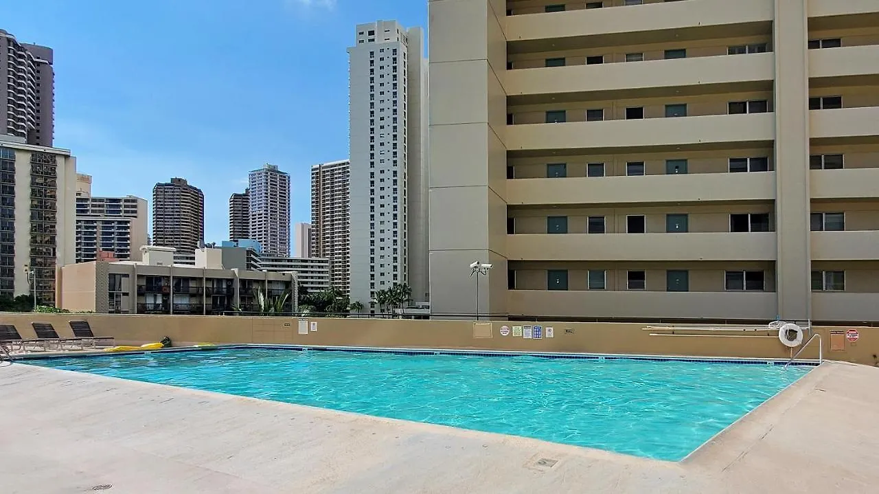 Waikiki Beach Modern Studio No Resort Fee Best Location Honolulu Aparthotel